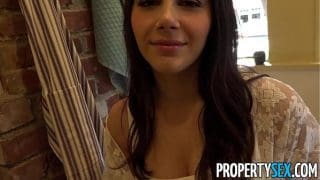 PropertySex – Hot Italian tourist babe fucks her American