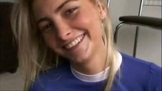 Italian Blonde Girl Hates Anal Sex But Has To Deal With It